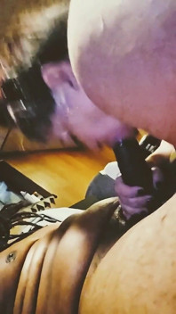 A college Teacher Sucking My Dick & Swallowing the Whole Load