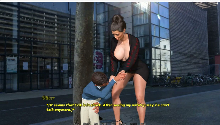 XXX Games Bunk: Perfect Housewife - Gameplay - Roleplay - Wife Exposed Herself to Collegue - Twerking...