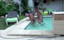 Crunch Boy: Fucked by his friend in the swim pool
