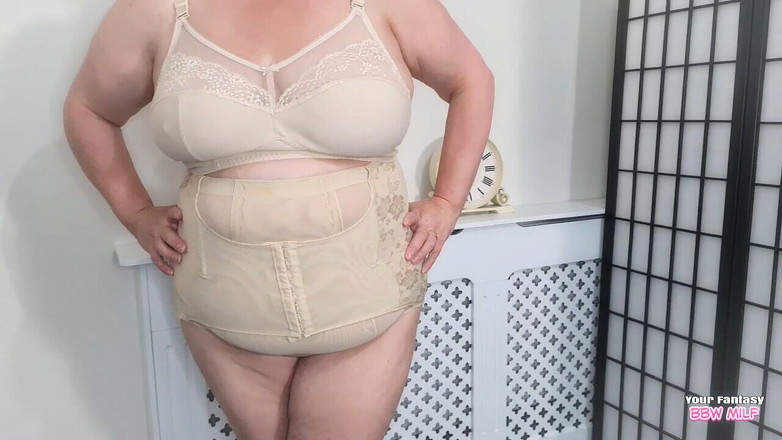 BBW_Wife: 年配女性の下着 - セクシーで成熟したBBWミルフのアマチュア妻フェティッシュ