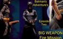 Biggyshots: Batman's adventure episode dua misi tembakan senjata besar biig cock...