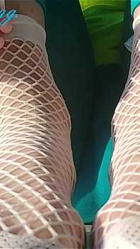 Foot Massage Wet Feet Slippery Toes Light Foot Strokes Beautiful Nails Pedicure Sexy Ginnagg