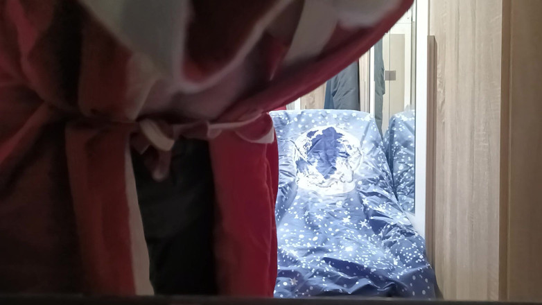 Busenmann: Weihnachtsmann Mit Riesigen Brüsten Masturbiert