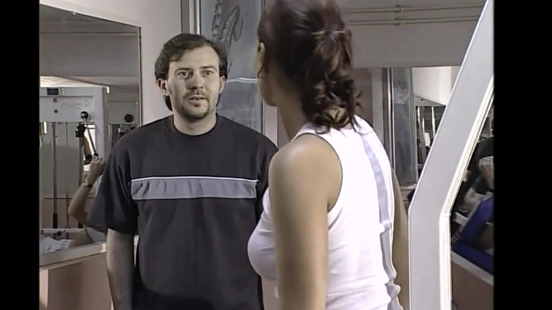 Vintage megastore: Stunning Blonde in the Gym Gets Fucked by Her Muscly...