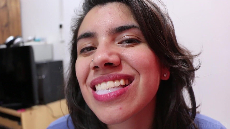 TheArtOfCum: Döl yutma boşalması 1