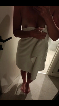 All Wet and Horny After Shower, Your Actions?