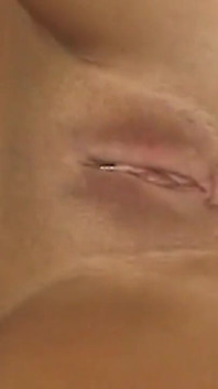 Brunette Babe Dripping Cum After Intense Pounding Session