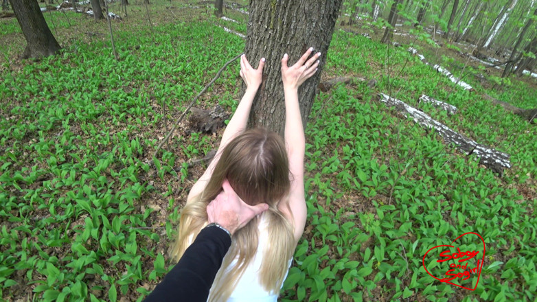 SOboyandSOgirl: Passionate sex in the forest before a thunderstorm - So boyand...
