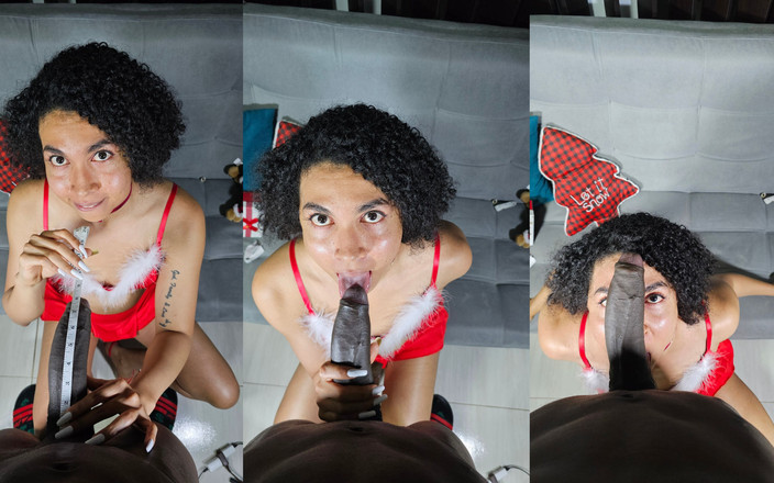 Veronica Sanders: Veronica sanders的第一次大黑屌口交和吞精