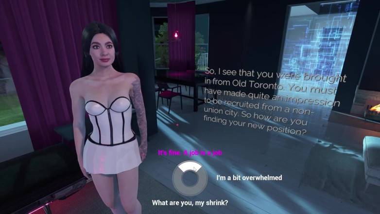 LewdArcade: Holodexxx Home Simulator Porn Game Play [part 01] Sex Game, Nude Game