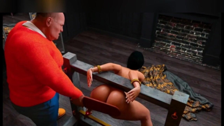 3DXXXTEEN2 Cartoon: Anna obediently obeys her desire. 3D porn cartoon sex