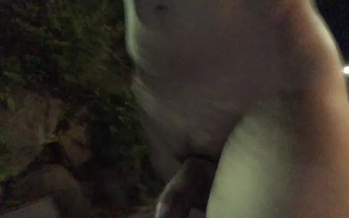 publicerection: Walk Around with a Naked Erection at Midnight - 0502