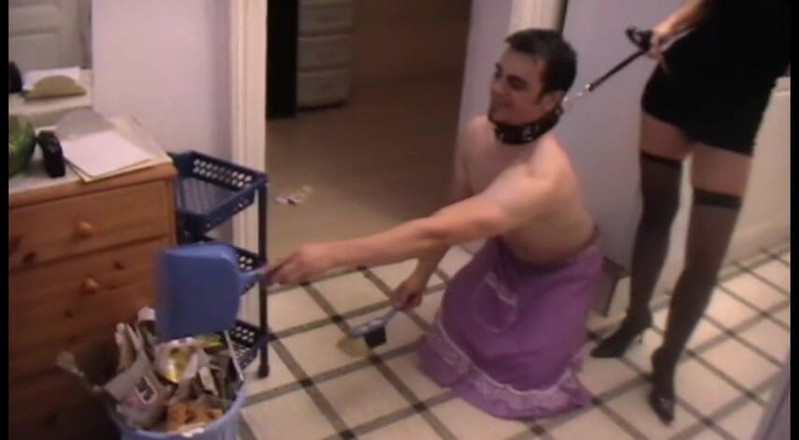 Femdom Austria: Slave Maid Must Clean and Cook