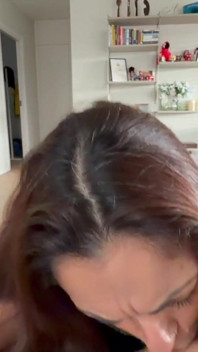 MILF Fantasy: Getting Late for Work and Has to Rim Boss and Swallow His Sperm