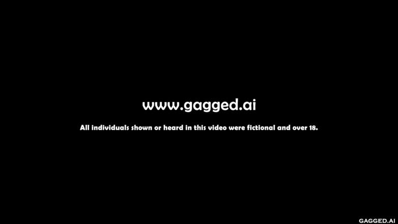 Gagged AI Cartoons: His Ex for Christmas