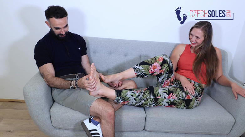 Czech Soles - foot fetish content: Neighbour's Sexy Stinky Feet Foot Worship