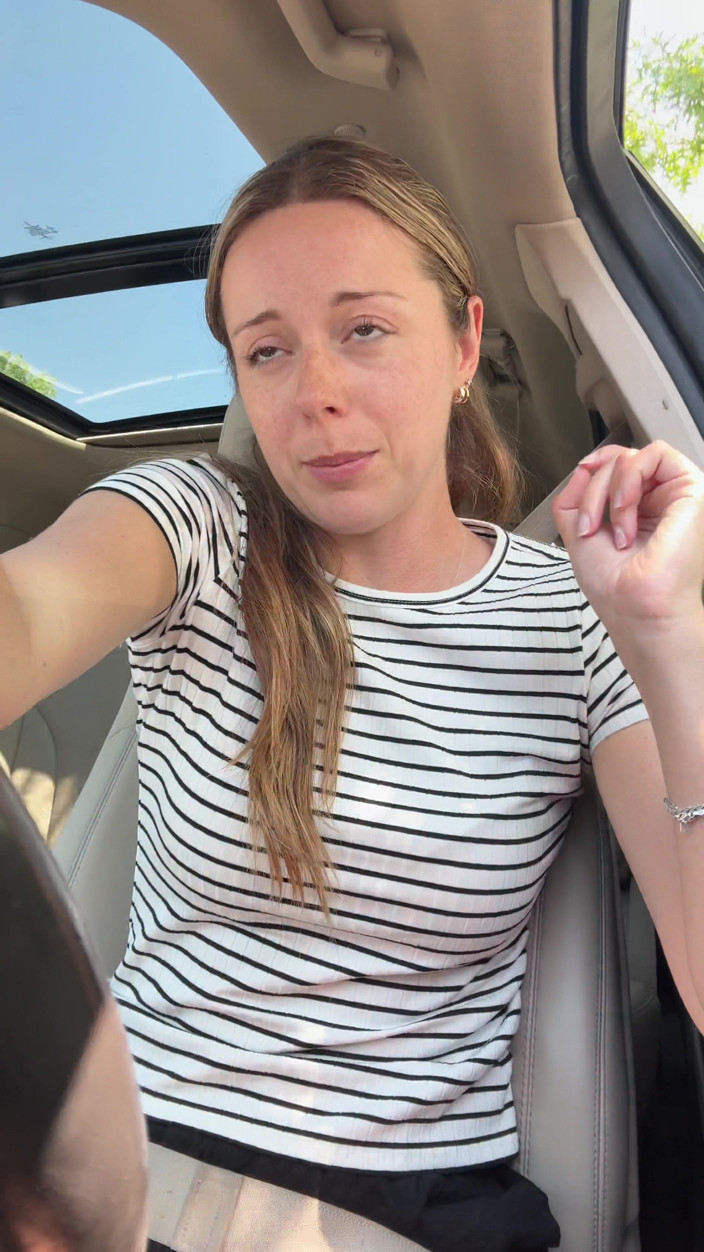 Nadia Foxx: Lush in the Car! Risky Orgasm!