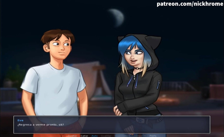 Cartoon Universal: Summertime saga part 70 - first sex with teen ( Spanish sub)
