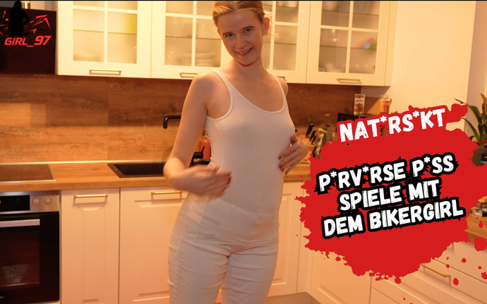 Bikergirl_97: Perwersyjne białe dżinsy i biała bluzka eskalują wszystko!