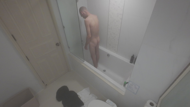 Big dick dadddy: Secret Shower Cam Caught Me Touching Myself