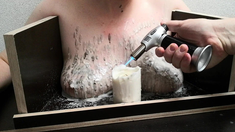 Bouncy Tits Action: The tit waxing machine 2
