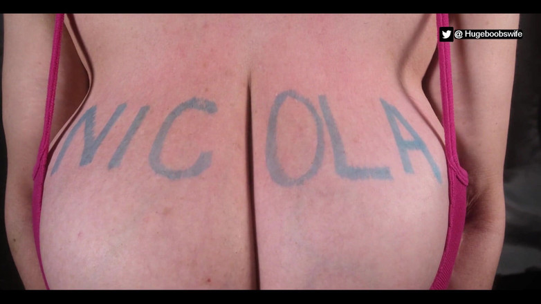 hugeboobswife: 내 젖탱이에 네 이름을 적어