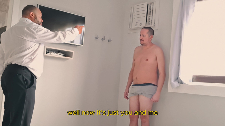 Punchbagplz: Bearzinho black - допит колектора боргів у бондажі