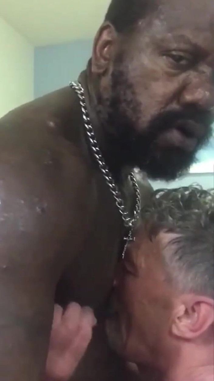 Black Muscle Stepdad: Can’t Get Enough BBC &amp; Big Pec Pumped Nipples