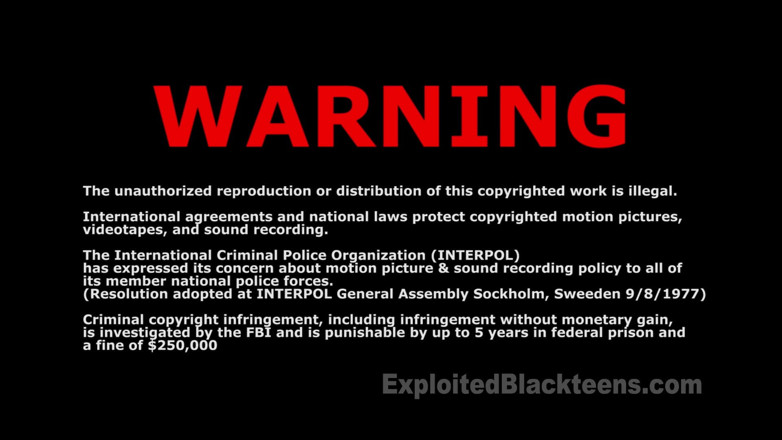 Exploited black teens: 19 yr old Street Walker decides to do her 1st Porn...