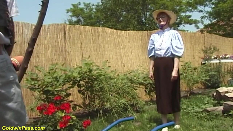 Goldwin pass: Redhead 88 years old granny rough fucked by big turnip