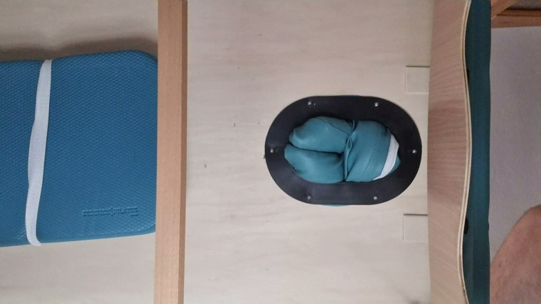 Naxy: Fucking the Massage Table Below View