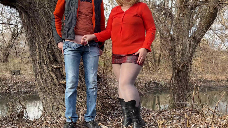 OurFetishLife: Ibu mertua membuatkan saya kencing di tempat terbuka