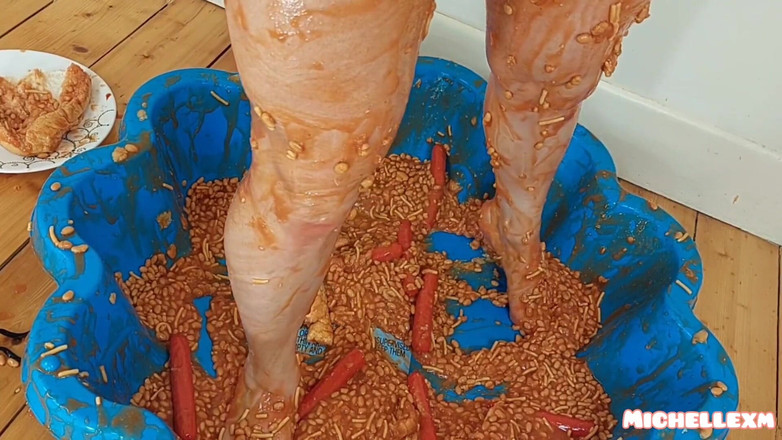 Michellexm: Fasulye ve sosisli ayaklar, ayak ibadeti sesy tabanları