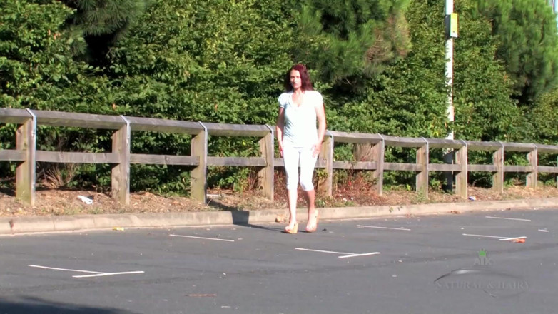ATK Fans (Hairy): Annabella Struts Herself Outside for Some Exercise