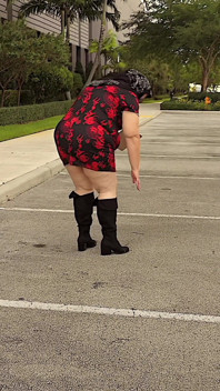 Big Ass Real Estate Agent in Short Mini Dress Doing Property I...ons with Legs Open - Hot BBW SSBBW MILF Maid Cleaning Lady