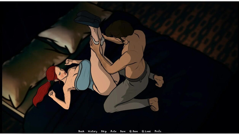 XXX Games Bunk: Lust Town - 游戏玩法 - 角色扮演 - 出轨人妻在汽车旅馆与陌生人发生性关系