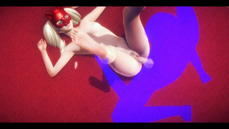 HentaiTubes: ペルソナ5 変態 - 高まり杏が二度セックスとフットジョブ - 日本のアジア漫画アニメ 映画ゲームポルノ