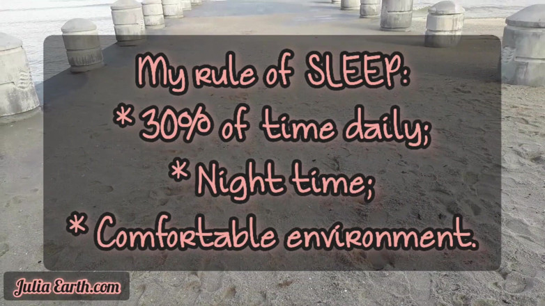 TheoryOfSex: JVE rules of good day. Rule no 1 - Get rest. JVE...