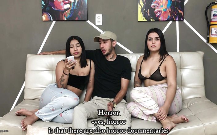 Vayolet: O filme terminou em um ótimo trio com minha namorada e...