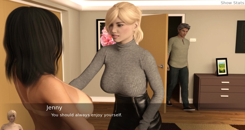 Porny Games: Project hot wife - Cosplay time (59)