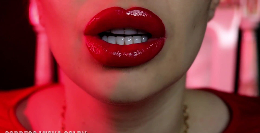 Goddess Misha Goldy: Trening uzależnienia od ust! Zostań całkowicie umyty mózg! Goon &amp; Szarpnięcie 8