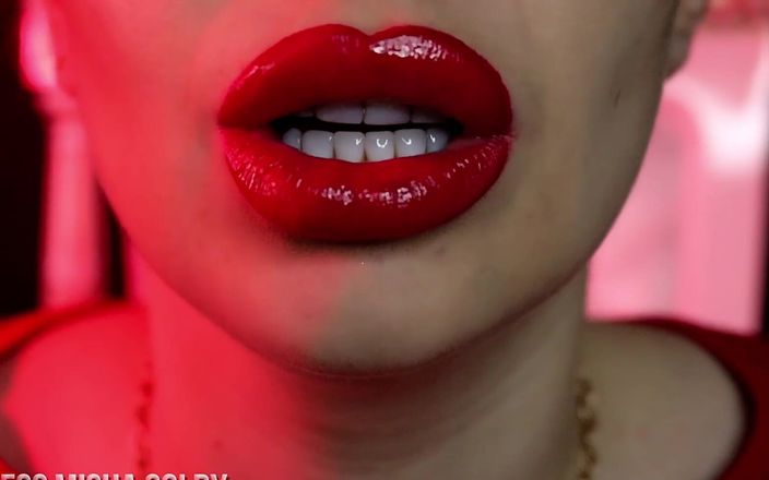 Goddess Misha Goldy: Lips Addiction Training! Become Totally Brain Washed! Goon &amp; Jerk 8