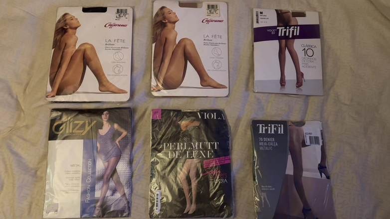 Pantyhose Tester: Footjob in einem rustikalen zimmer, wieder