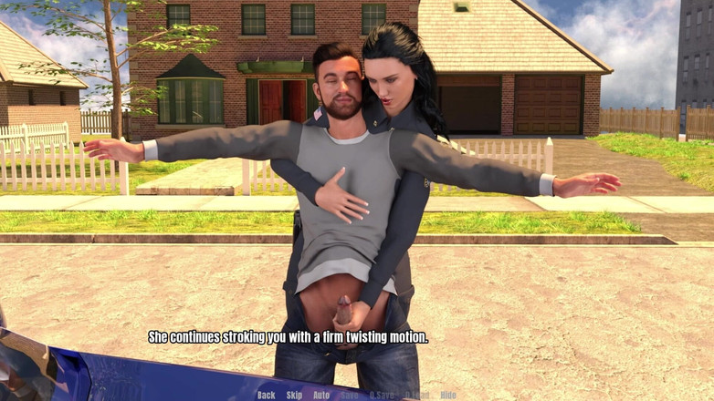 3D Cartoon Porn: Casa bunicii 10 - ofițerul de poliție Sandra dându-i o labă lui...