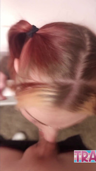 Blonde Trans Babes Shoot Homemade Creampie Video