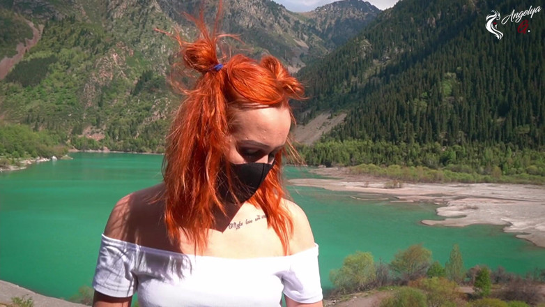 AnGelya G: The cutie loves to have fun in nature with her...