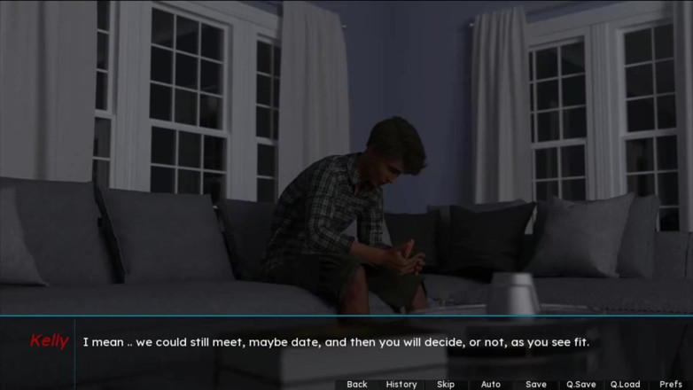 Visual Novels: Yaz kokusu bölüm 18 (kız arkadaş rotası)