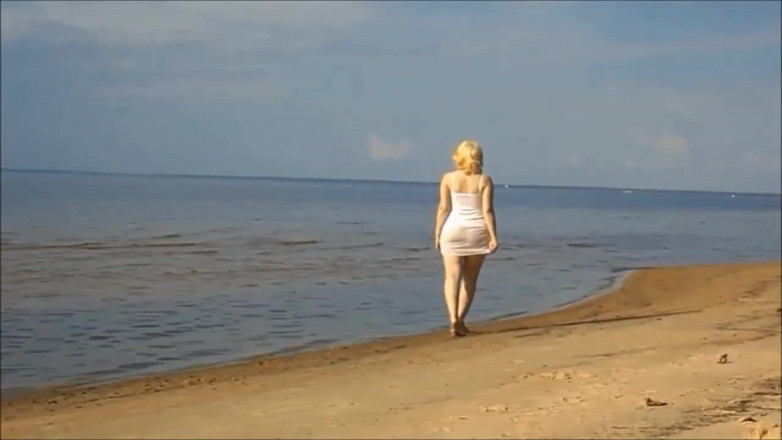 RedRoseRus: Summer-beach - 벌거벗은 엉덩이...
