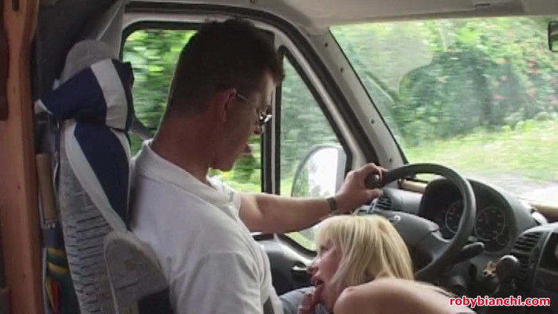 Topax Film Production: She Sucks His Cock While Driving and Then Gets Fucked...