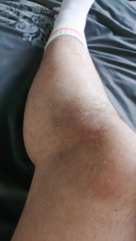All Natural Leg Tease Hairy and Sensual
